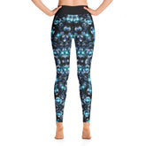 Blue Diamond Yoga Leggings